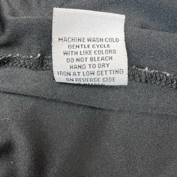 Y2K J For Justify Women's Black & Blue Butterfly Print Skirt Size Large Stretchy - Picture 7 of 8